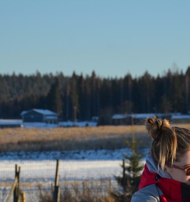 Sanna ja Hippu.